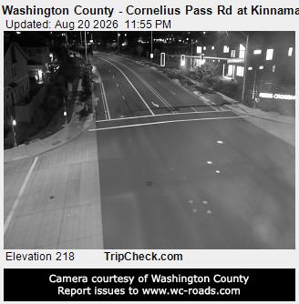 Cornelius Pass Rd at Kinnaman St